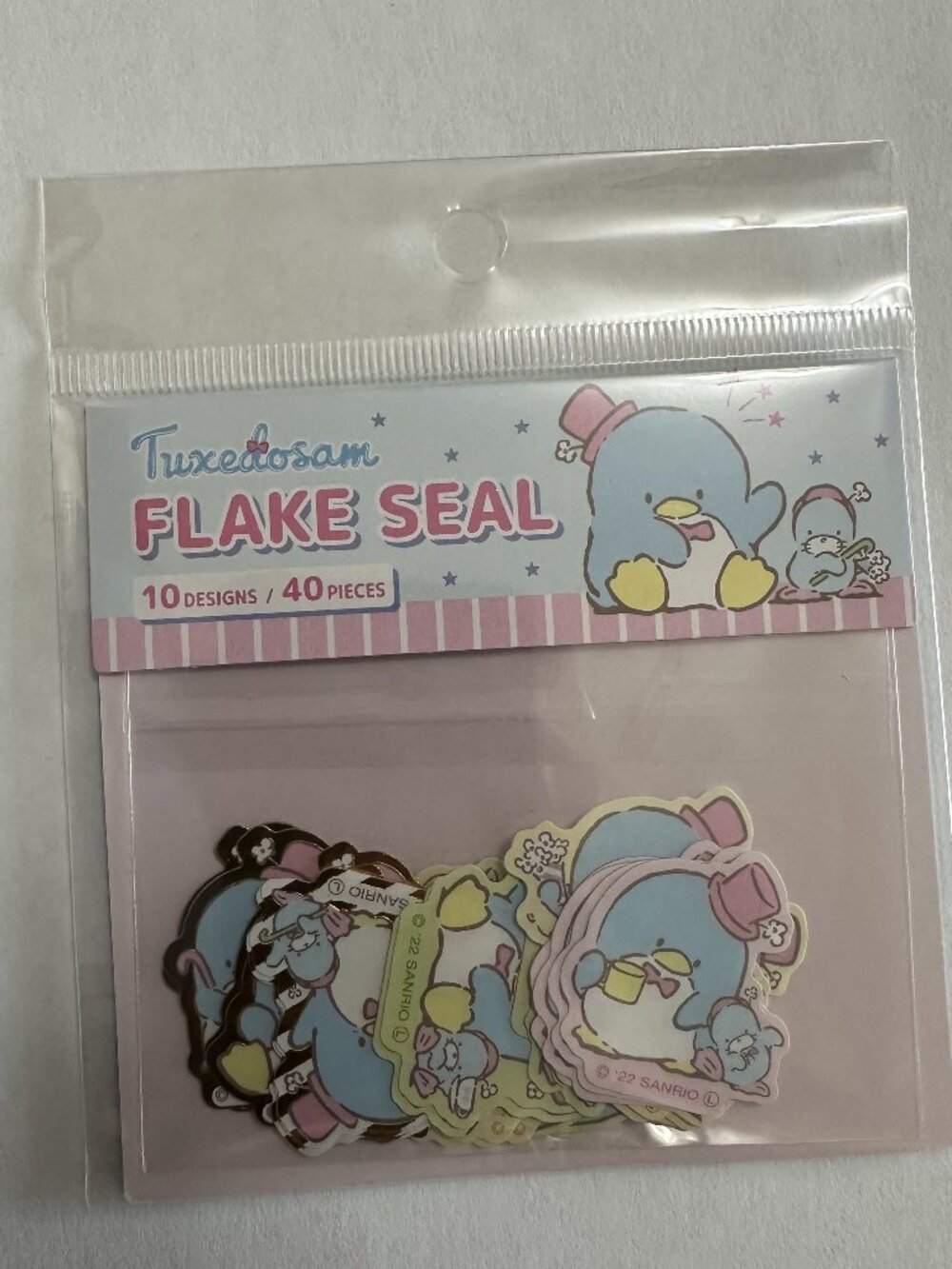 Sanrio Tuxedosam Flake Seal Sticker